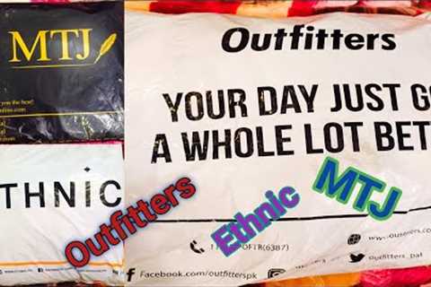My Online Shopping Part 3 👗 | Ethnic | MTJ | Outfitters | Brand Review | Zjutt Ideas | #outfitters