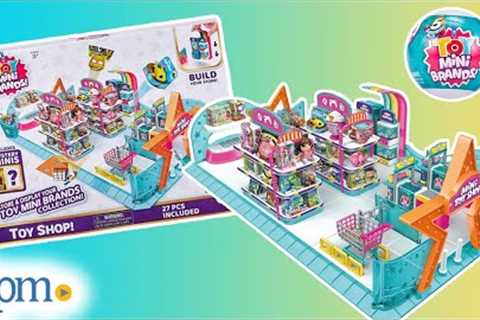 *NEW* 5 Surprise Toy Mini Brands Toy Shop &amp; Collectibles Unboxing + Review!