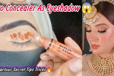 Pro concealer as eyeshadow Hack | step by step Tips and Tricks
