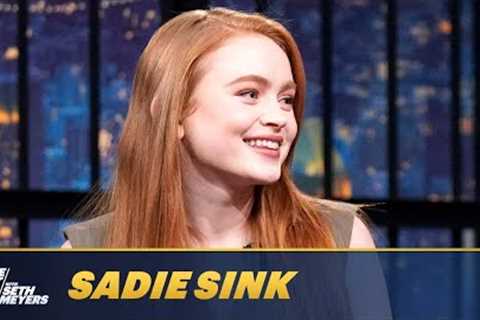 Sadie Sink on Stranger Things, Taylor Swift's All Too Well and Working with Brendan Fraser