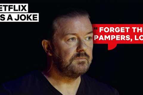 Ricky Gervais Gives 3 Legit Reasons for Not Having Kids | Netflix Is A Joke