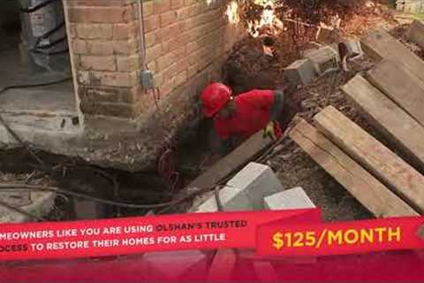 Foundation Repair Estimate from Olshan are Always Free