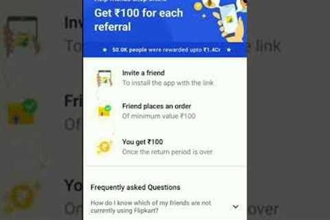 Flipkart ~Online Shopping App 2022 || Shopping Offers Diwali🕯 2022 || Refer And Earn ₹100