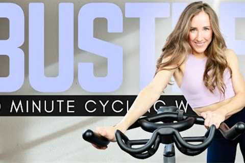 BUSTLE // 30 Minute HIIT Cycling Workout Spin Class