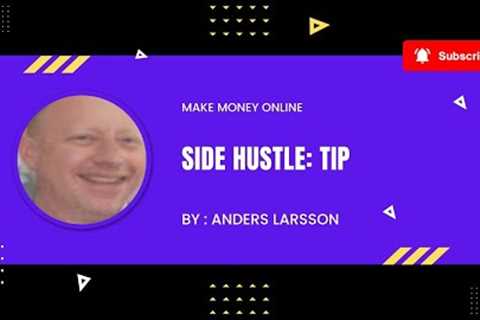 Amazing [Side Hustle: Tip] | Earn Passive Income through [Affiliate Marketing]