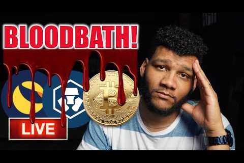 IT'S A CRYPTO BLOODBATH!!! EVERYTHING IS ON SALE...