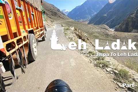 Leh Ladakh Vlog | Manali To Leh Ladakh | bike ride | mumbai - spiti valley- leh | Part - 04