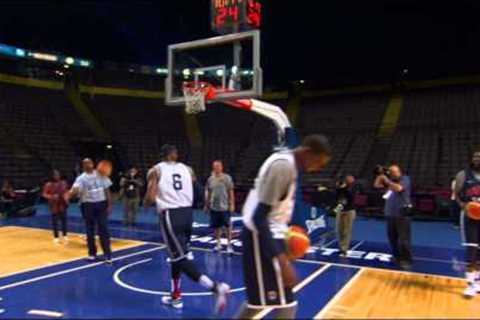 Trick Shot: LeBron's Unstoppable Move