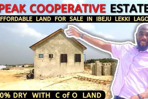 Peak Cooperative Estate Lakowe Lagos || Affordable Land For Sale In Ibeju Lekki