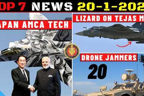 Indian Defence Updates : Japan AMCA Tech,Lizard LGB on Tejas Mk2,20 Drone Jammer,Cyclone-I Exercise