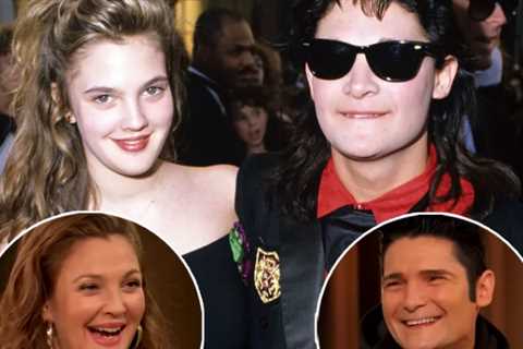 Drew Barrymore &amp; Corey Feldman Reunite After 25 Years, Recall Their First Date As Kids