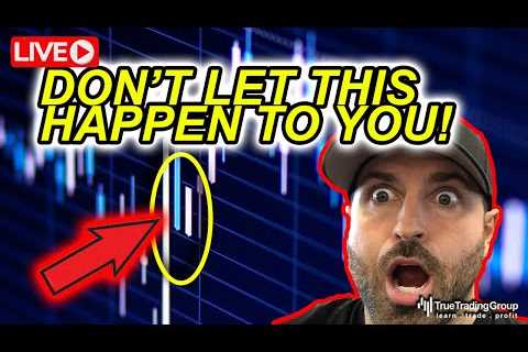 AVOIDABLE If You’re Trading or Investing in The Stock Market Don’t Let This Happen To You - LIVE!
