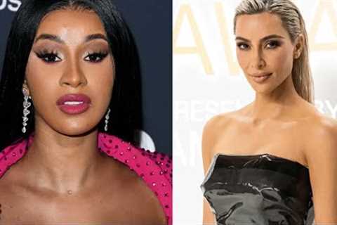 Kim Kardashian Apparently Gave Cardi B A “List” Of Good Plastic Surgeons And It’s Sparked.
