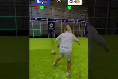 Who has better skills? 😍 #footbot #football #soccer #skills
