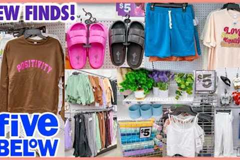 🤩FIVE BELOW *NEW FINDS*‼️CLOTHING BEAUTY FINDS &amp; HOME DECOR | FIVE BELOW SHOP WITH ME❤︎