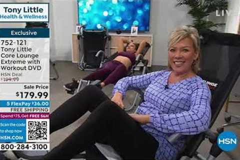 HSN | Tony Little Health &amp; Fitness 01.10.2023 - 12 PM