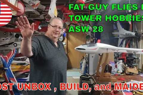 FAT GUY FLIES RC-TOWER HOBBIES ASW-28 the BUILD-MAIDEN AND UNBOXING
