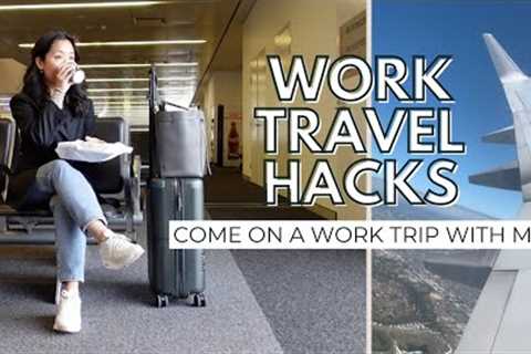BUSINESS TRAVEL HACKS | Melbourne Work Trip Vlog + My Top 10 Travel Tips