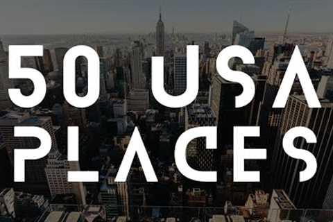 50 Most Beautiful Places to Visit in the USA (America) - TRAVEL VIDEO