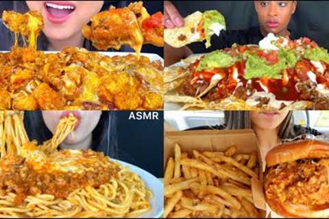 BEST *FAST FOOD* MUKBANG COMPILATION | SATISFYING pt.4