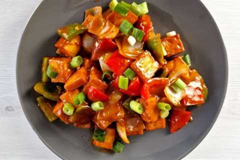 The PERFECT Restaurant Style Indo-Chinese Chilli Cheese (Paneer) Recipe!