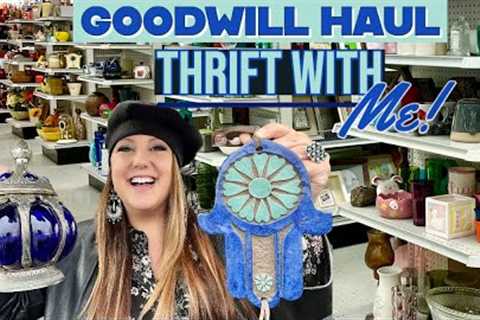 SOME DAYS ARE LUCKY! Thrift 3 GOODWILL Stores With Me! | Shopping For Vintage | Guess What I GOT?!?