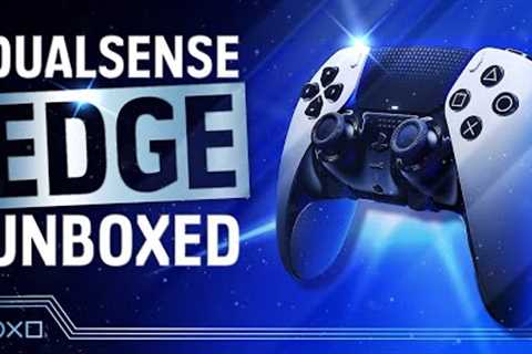 PS5 DualSense Edge Wireless Controller Unboxing