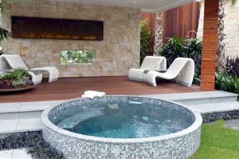 Landscaping ideas around the pool! 90 beautiful examples!