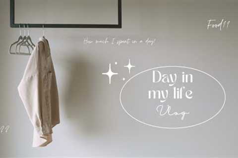 DAY IN MY LIFE| How much I spent in a day as an Intl student in Istanbul