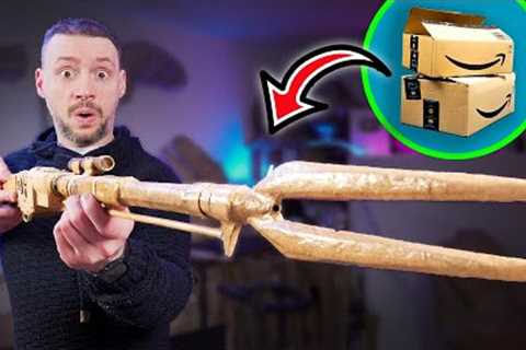 How to make the Mandalorian Rifle from CARDBOARD!