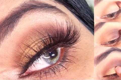 Brown Eyeshadow tutorial | Eye Makeup For Beginners | Bridal Eye Makeup