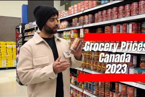 Grocery Prices in Canada 2023| Grocery Shopping Vlog| #groceryshopping #canadavlogs
