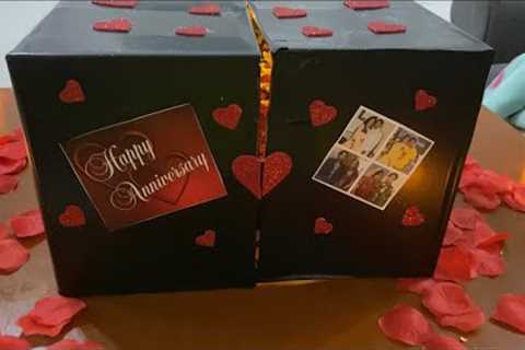 Easy making DIY boxes for Wedding/Birthday/Anniversary gift box