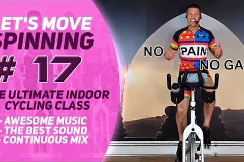My TOUGHEST Indoor Cycling Class So Far! Let's Move Spinning #17