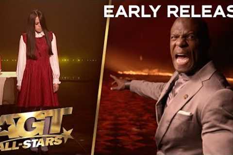 The Sacred Riana SCARES The Judges With TERRIFYING Magic | AGT: All-Stars 2023