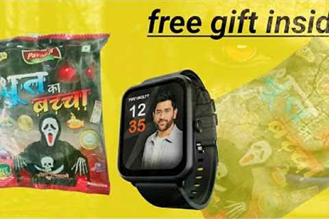 Bhoot ka baccha snacks with free gift inside | Unboxing &amp; Review | @AbiSnacksReview
