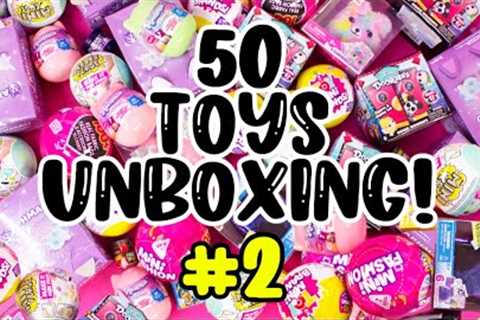 Unboxing 50 New Blindbags! #2 HUGE Unboxing Party!