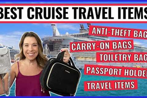 BEST CRUISE TRAVEL ITEMS YOU NEED *Alaska, Caribbean, Med Cruises* | AMAZON CRUISE MUST-HAVES
