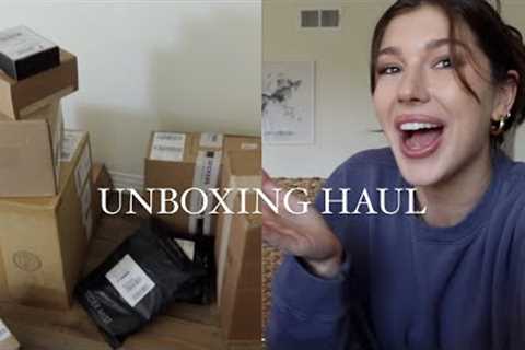 UNBOXING HAUL | big pr and personal package unboxing haul