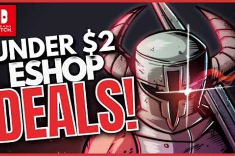 25 AMAZING Nintendo ESHOP DEALS UNDER $2! Weekend Nintendo Switch Eshop Sale!
