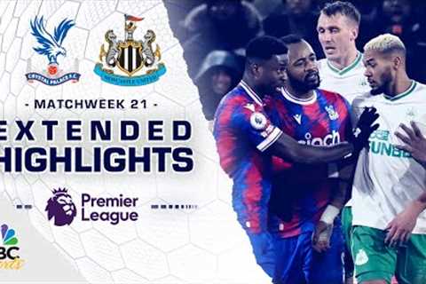 Crystal Palace v. Newcastle United | PREMIER LEAGUE HIGHLIGHTS | 1/21/2023 | NBC Sports
