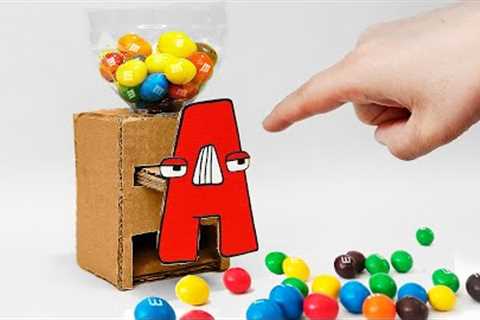 Alphabet Lore But Candy Dispenser | Home DIY Cardboard &amp; Paper Craft Ideas