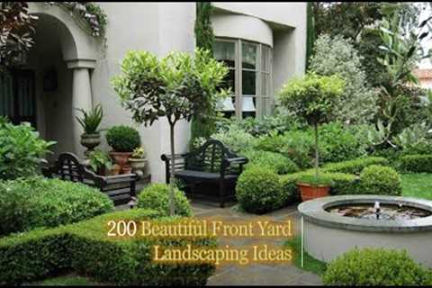 200 Beautiful Front Yard Garden Landscaping Ideas