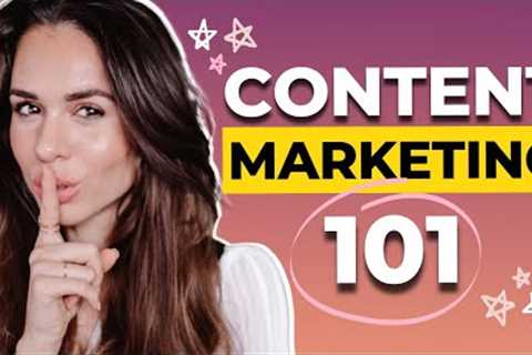 Beginner's Guide To Content Marketing For Entrepreneurs / BEST Content Marketing Strategy