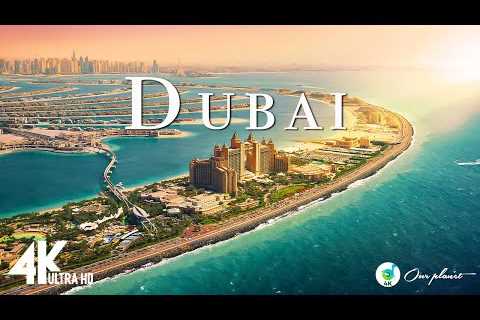 Flying Over Dubai (4K UHD) - Relaxing Music Along With Beautiful Nature Videos(4K Video Ultra HD)