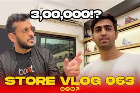 Sneaker shopping with Aman Gupta | What did he buy??? | STORE VLOG 063