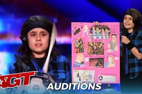 Jacob Velazquez: Child Musical Prodigy TRICKS The Judges With His Vision Board - Watch What Happens!