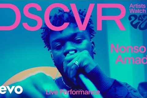 Nonso Amadi - Ease Up (Live) | Vevo DSCVR Artists to Watch 2023