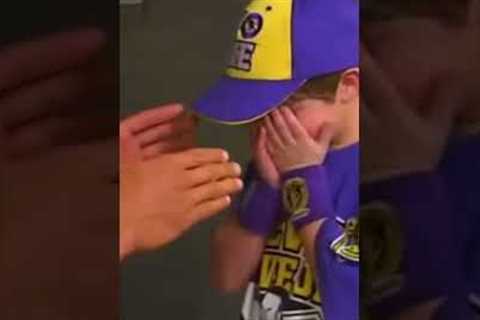 The Rock makes a kid cry