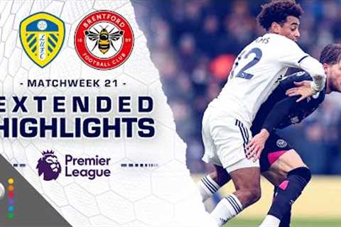 Leeds United v. Brentford | PREMIER LEAGUE HIGHLIGHTS | 1/22/2023 | NBC Sports